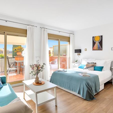 Modern Beach Apartment Romana Playa 723 In Marbella, Elviria Eksteriør billede